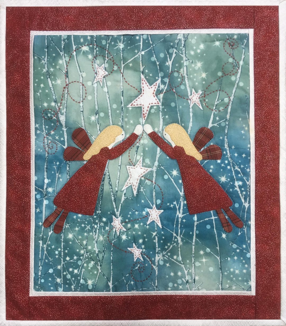 Winter Angels Wall Hanging Pattern