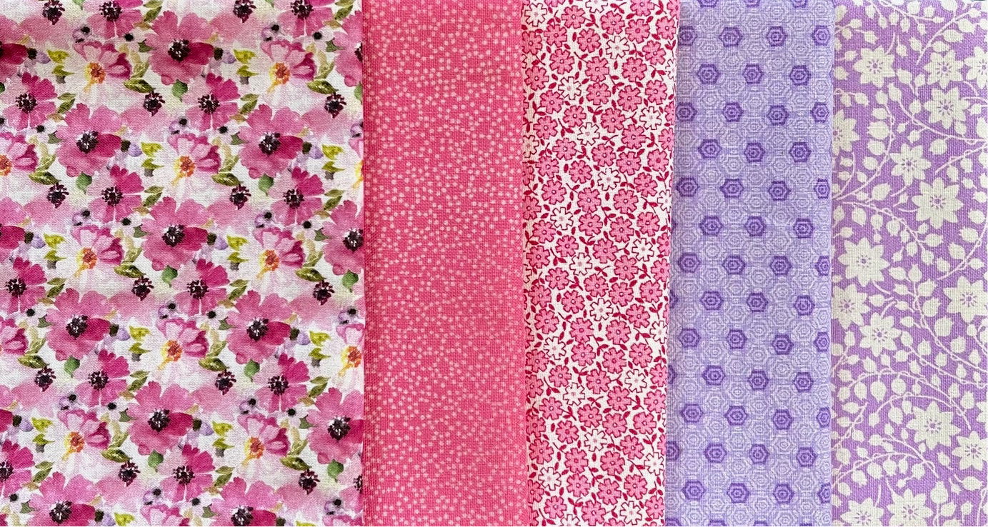 1930s and Liberty Floral 5 Fat Eighths Fabric Packs