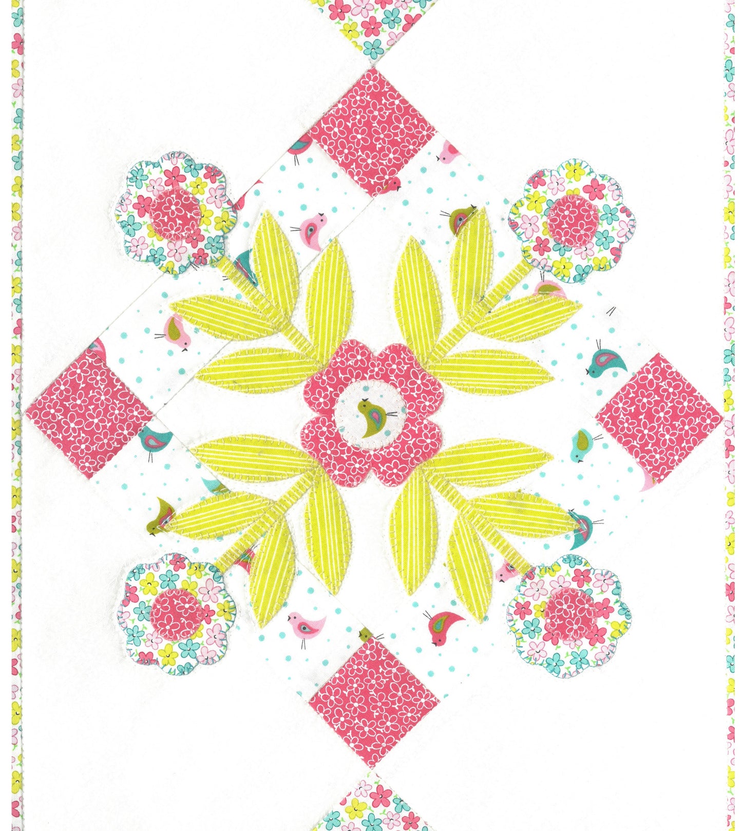 Birds and Blossom Table Runner Kit