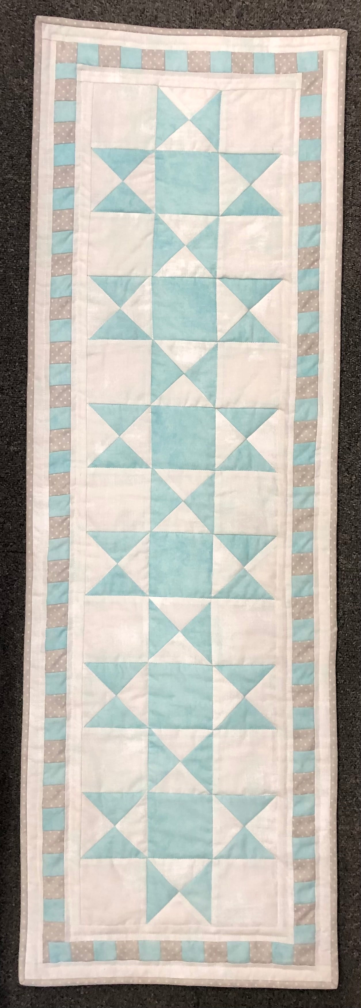 Oriental Stars Table Runner Pattern