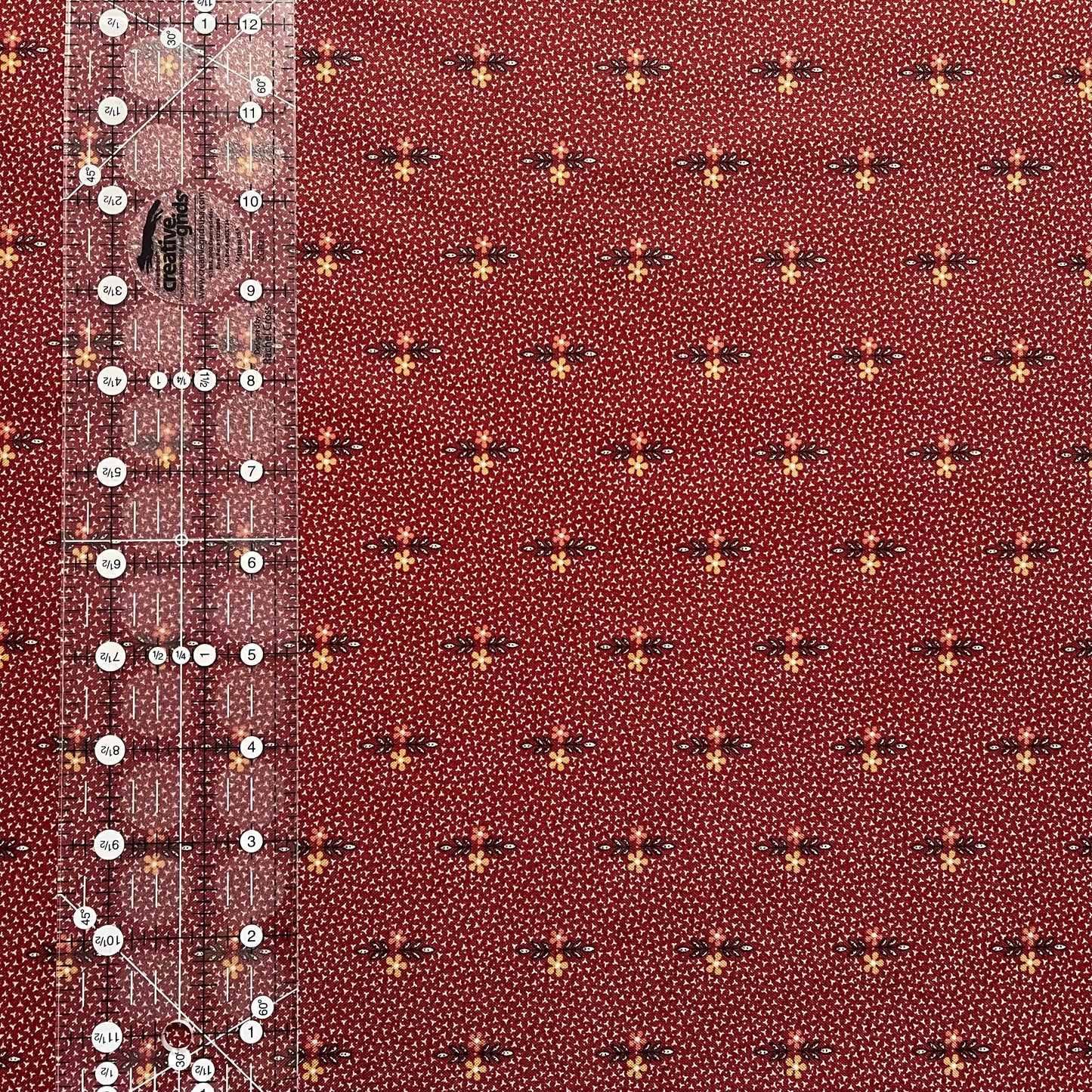 Kansas Troubles Fabric - Fluttering Leaves