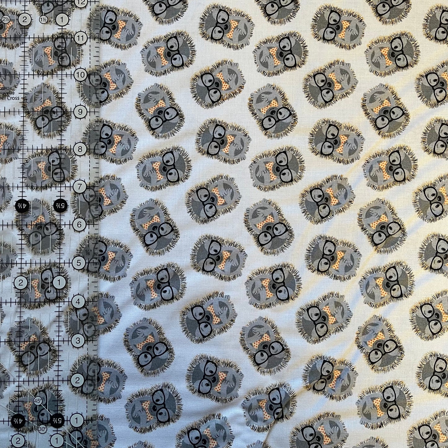 Cartoon Hedgehogs Fabric