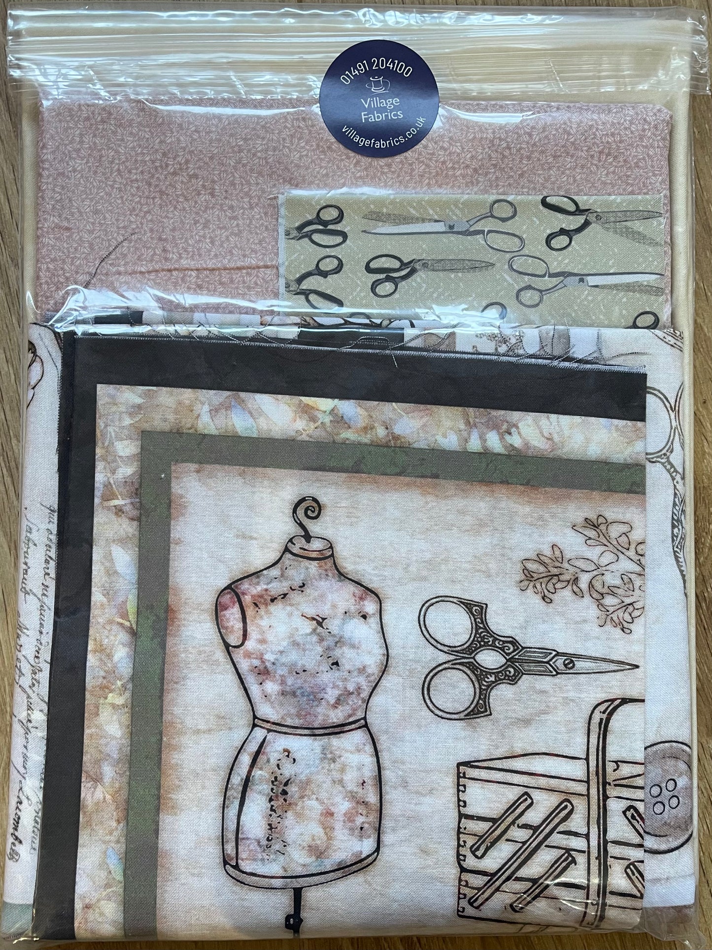 Hobby Quilt Kit - Music / Sewing