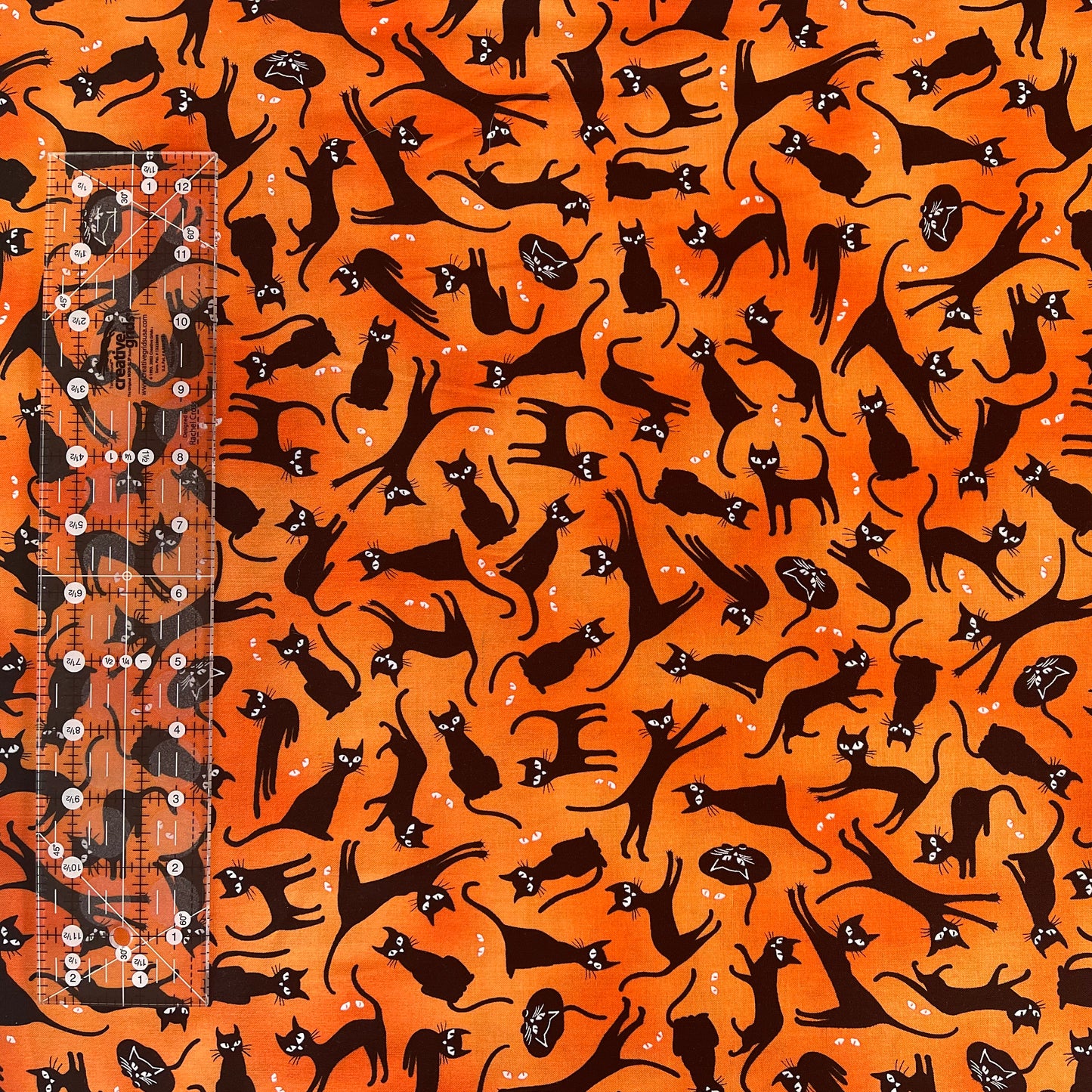 Halloween Cats Fabric