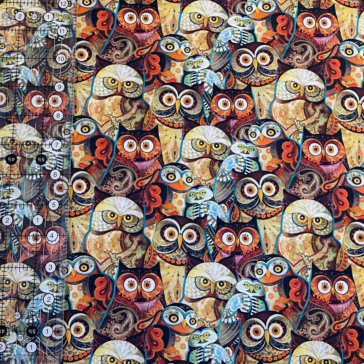 Owl Fabric