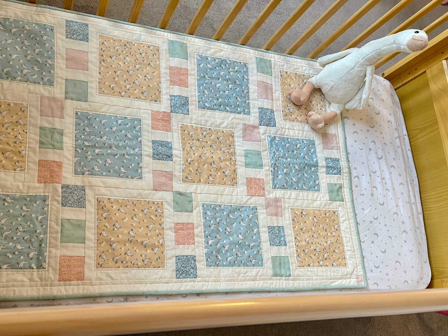 Baby Animals Cot Quilt Pattern