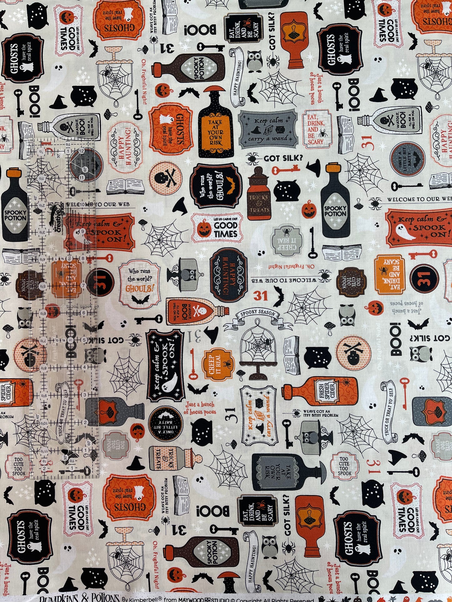 Halloween Potion Fabric