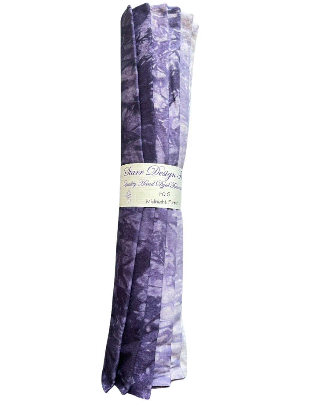 Starr Fabrics Hand-Dyed 6 Fat Quarter Yard Fabric Packs