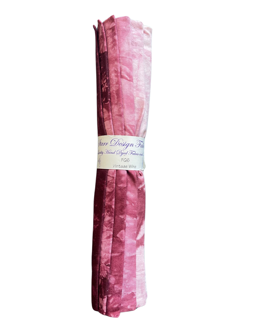 Starr Fabrics Hand-Dyed 6 Fat Quarter Yard Fabric Packs