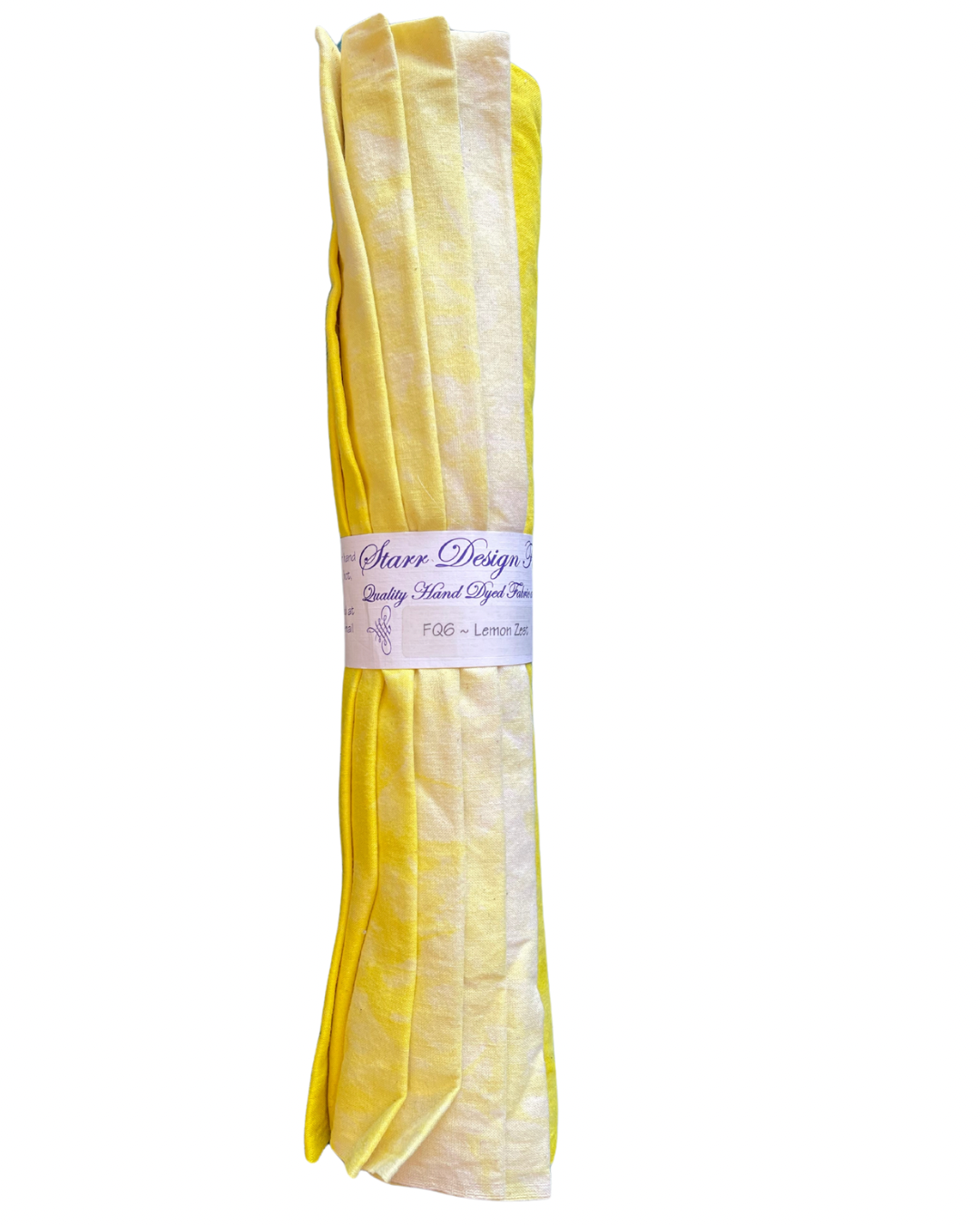 Starr Fabrics Hand-Dyed 6 Fat Quarter Yard Fabric Packs