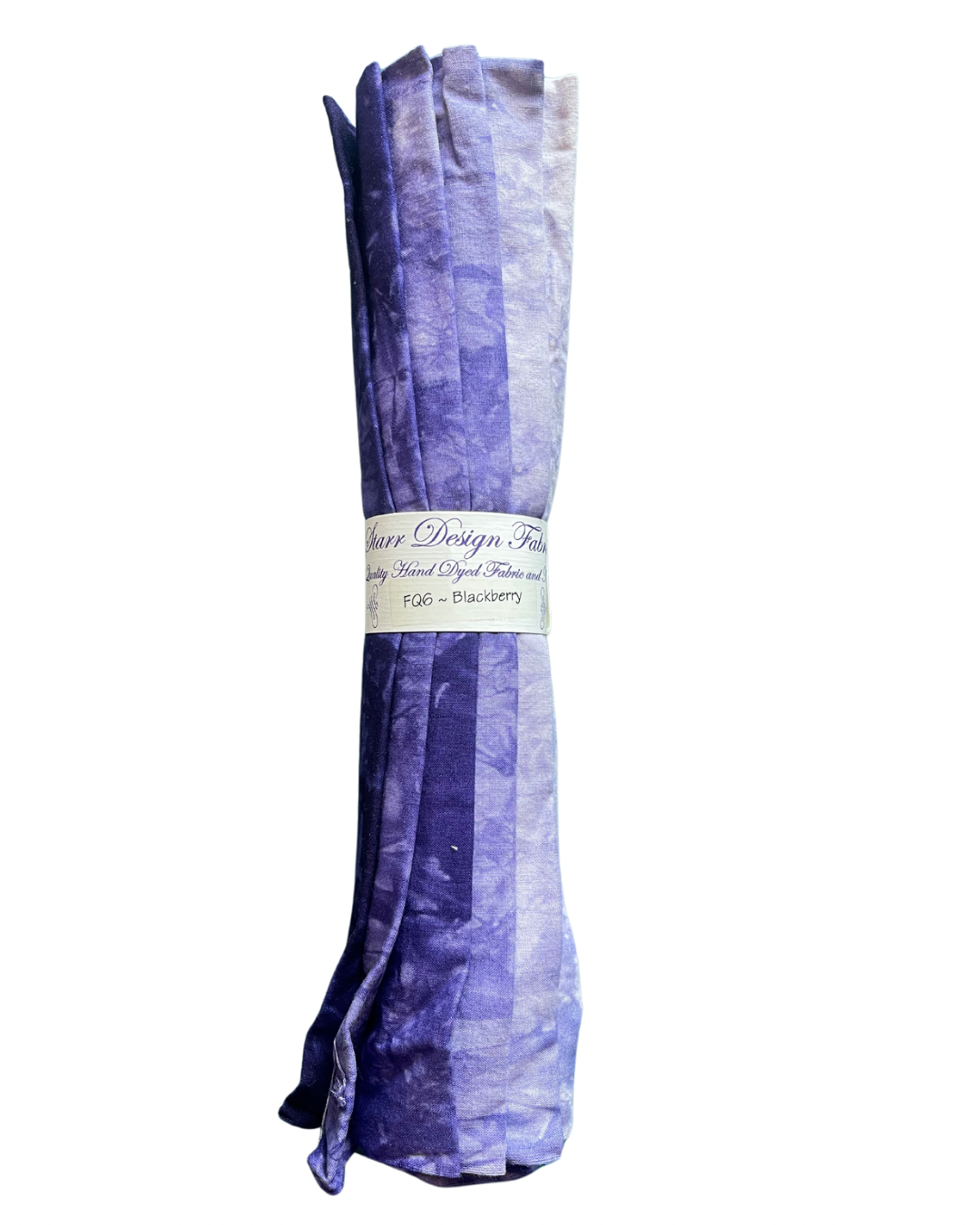 Starr Fabrics Hand-Dyed 6 Fat Quarter Yard Fabric Packs