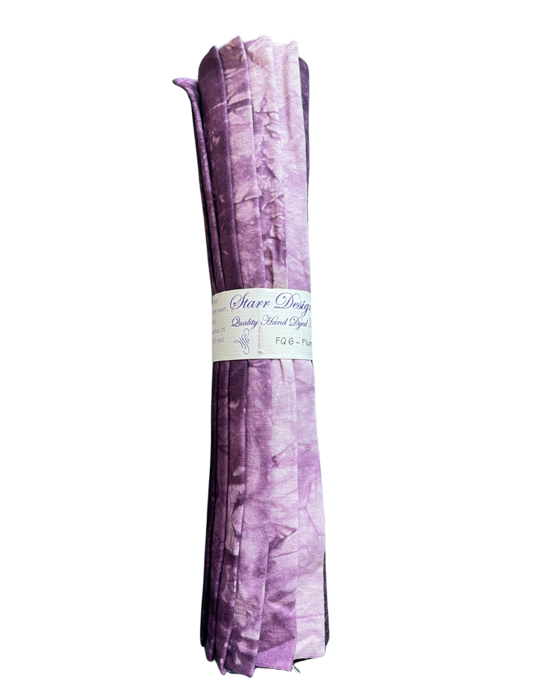 Starr Fabrics Hand-Dyed 6 Fat Quarter Yard Fabric Packs