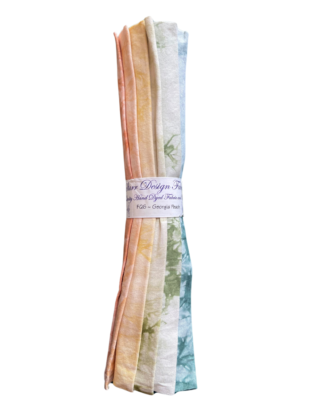Starr Fabrics Hand-Dyed 6 Fat Quarter Yard Fabric Packs