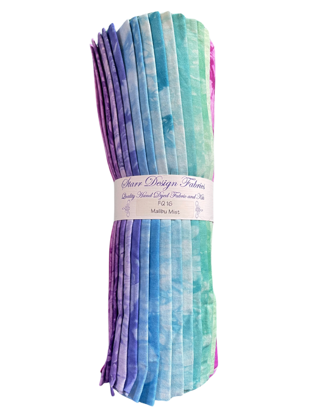 Starr Fabrics – Hand Dyed 16 Fat Quarter Yard Fabric Packs