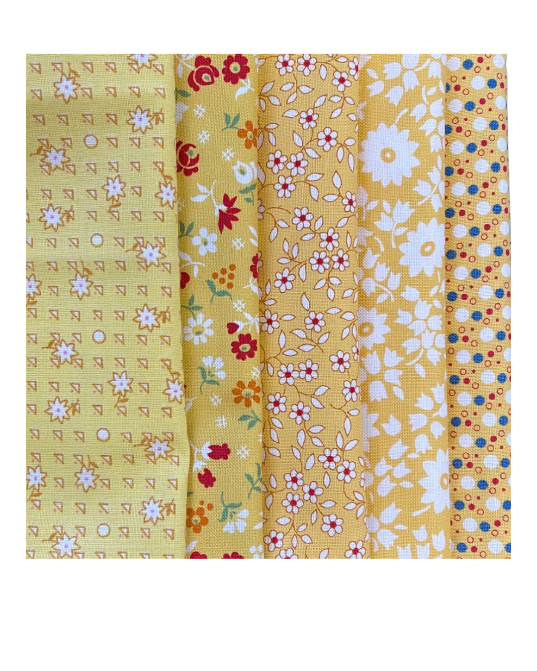 1930s Reproduction Fabrics - 5 Fat Eighths Packs