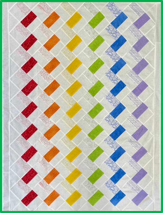Rainbow Chevrons Pattern