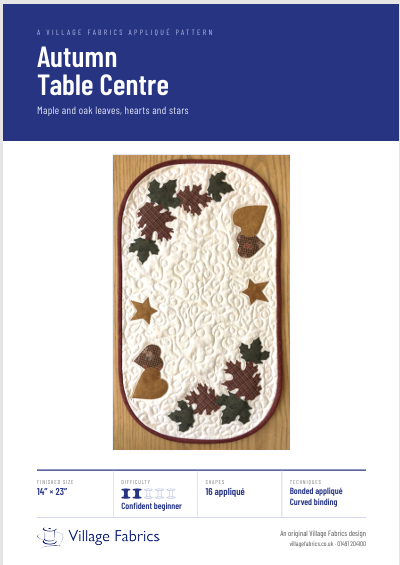 Autumn Table Centre Pattern