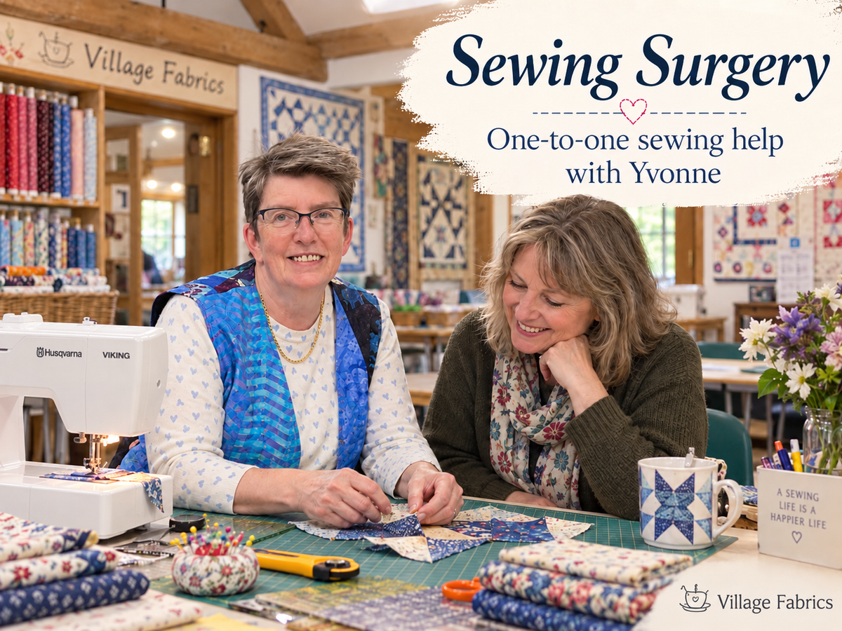 Sewing Surgery - Pick your own Time