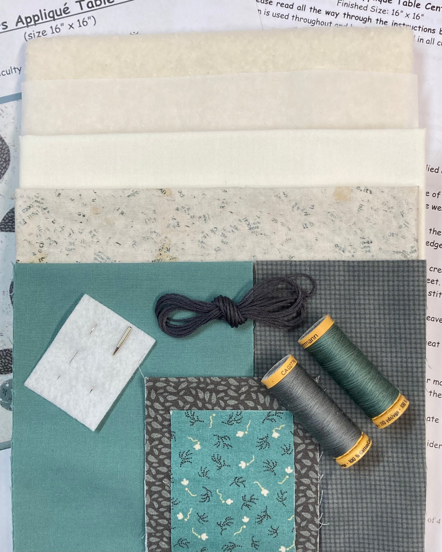 Beginners Machine Appliqué Kit