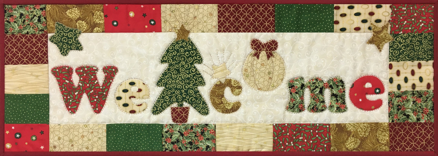 Welcome Signs - Holidays Pattern