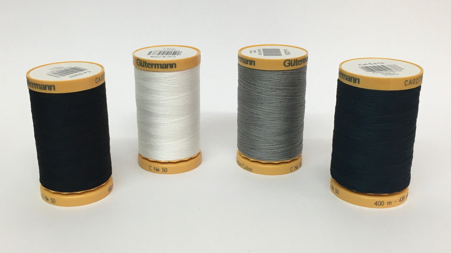 Stitcher’s Neutrals 400m Thread Pack