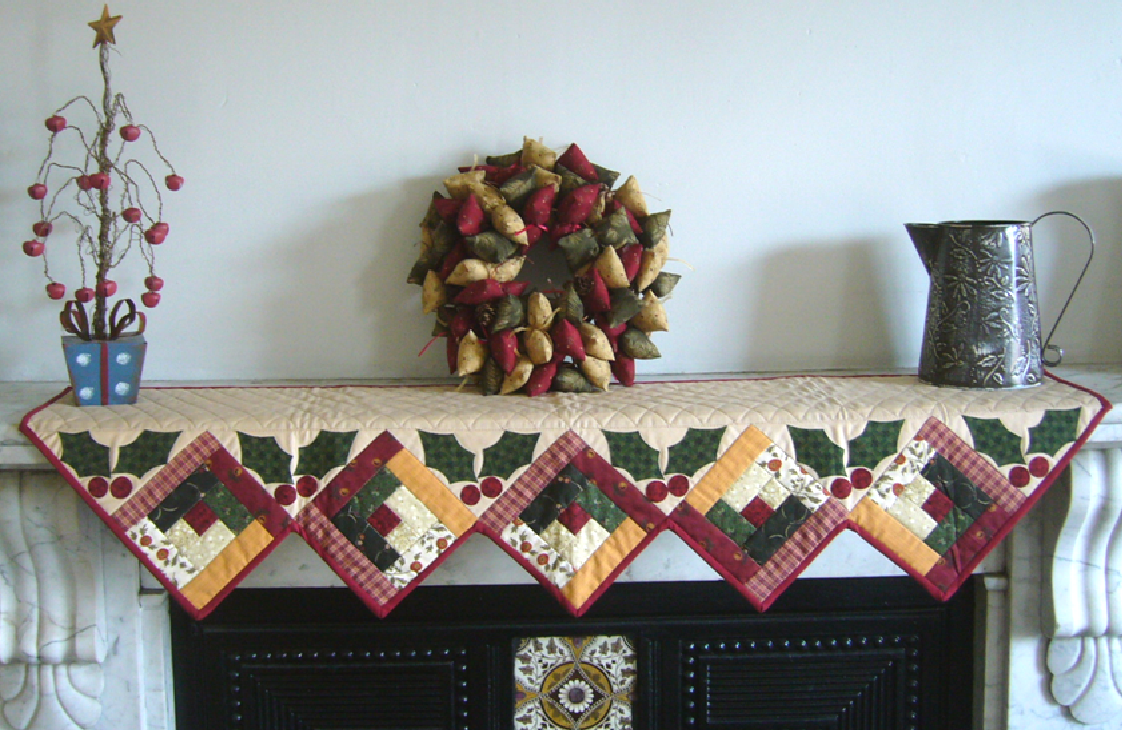 Christmas Mantle and Table Runner Pattern