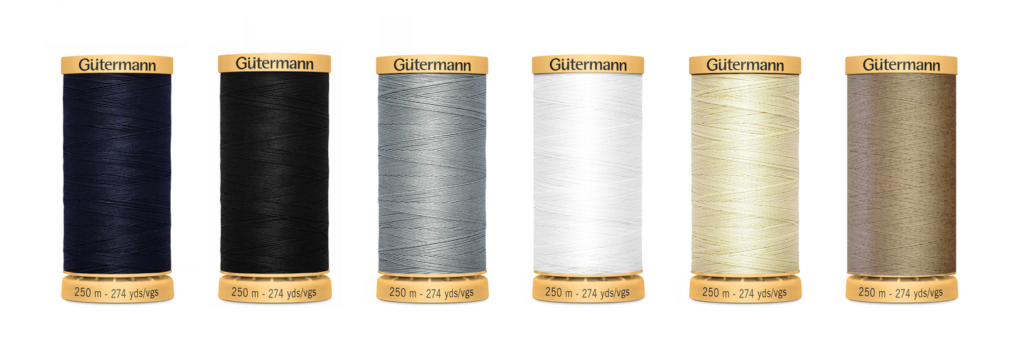 Cotton Thread 250 metre Spools