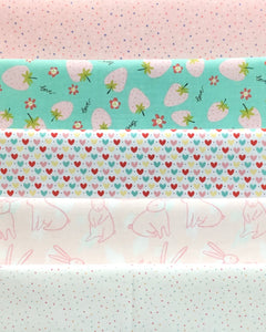 Baby Pink Themed 5 Fat Quarter Pack