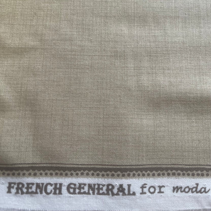 French General - Beige Texture Fabric