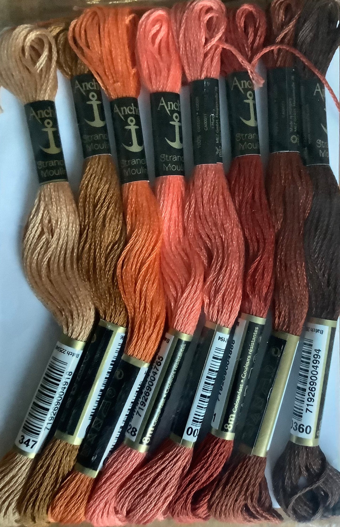 Anchor Threads - 8 Skein Pack