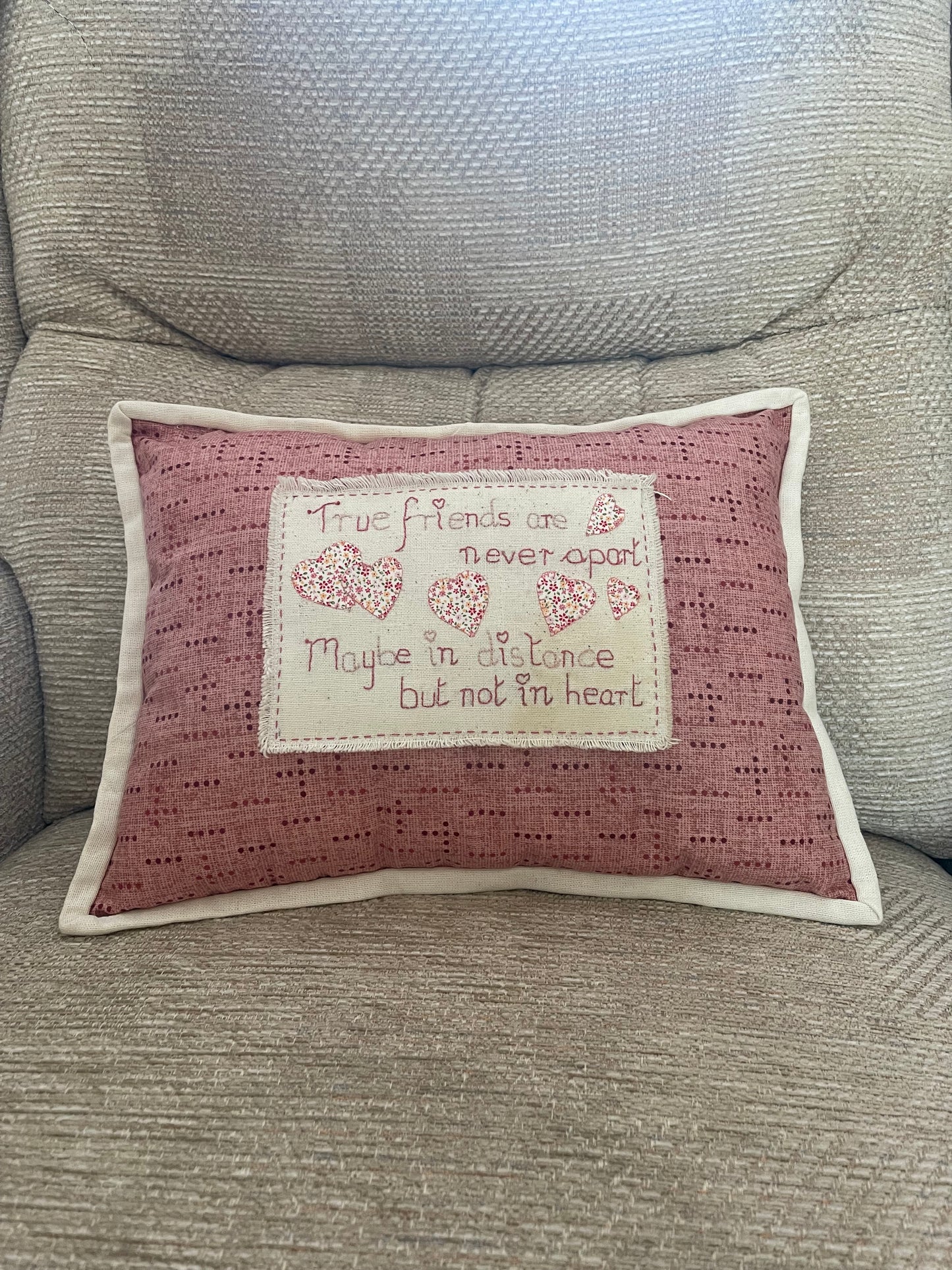True Friends Mini Cushion Pattern