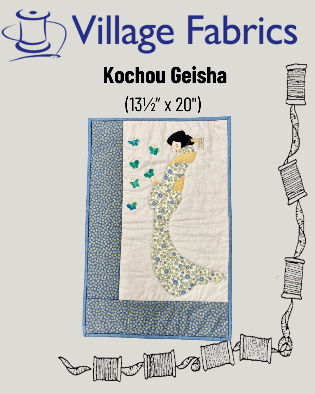 Kochou Geisha Pattern