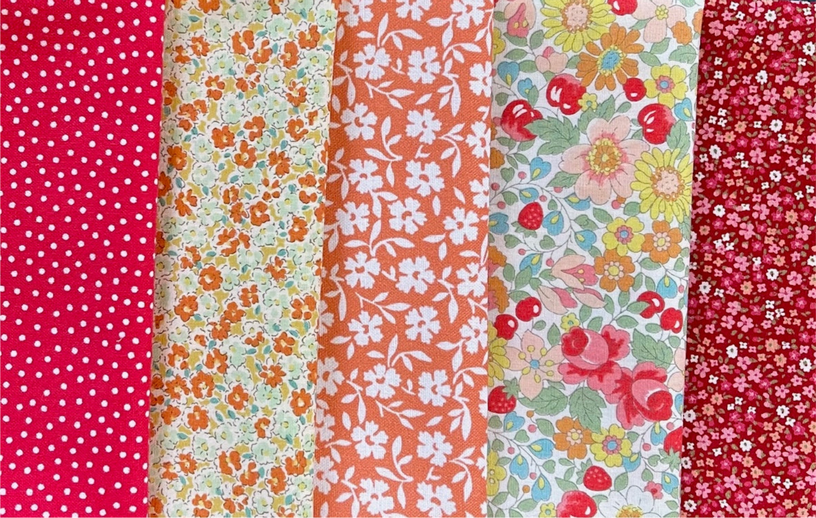 1930s and Liberty Floral 5 Fat Eighths Fabric Packs
