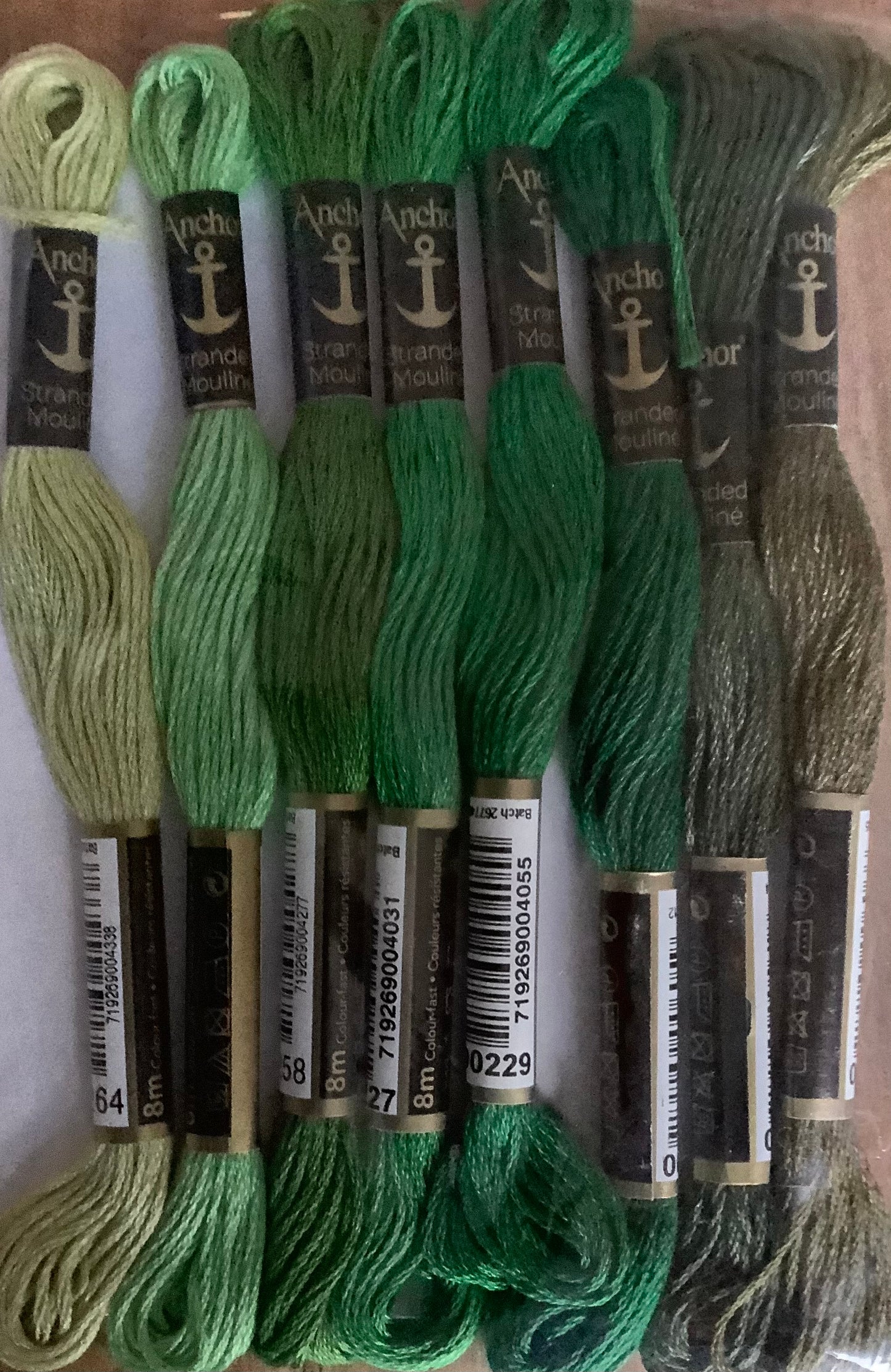 Anchor Threads - 8 Skein Pack