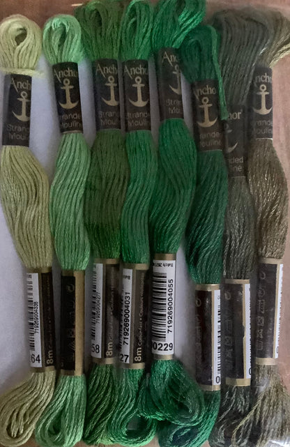 Anchor Threads - 8 Skein Pack