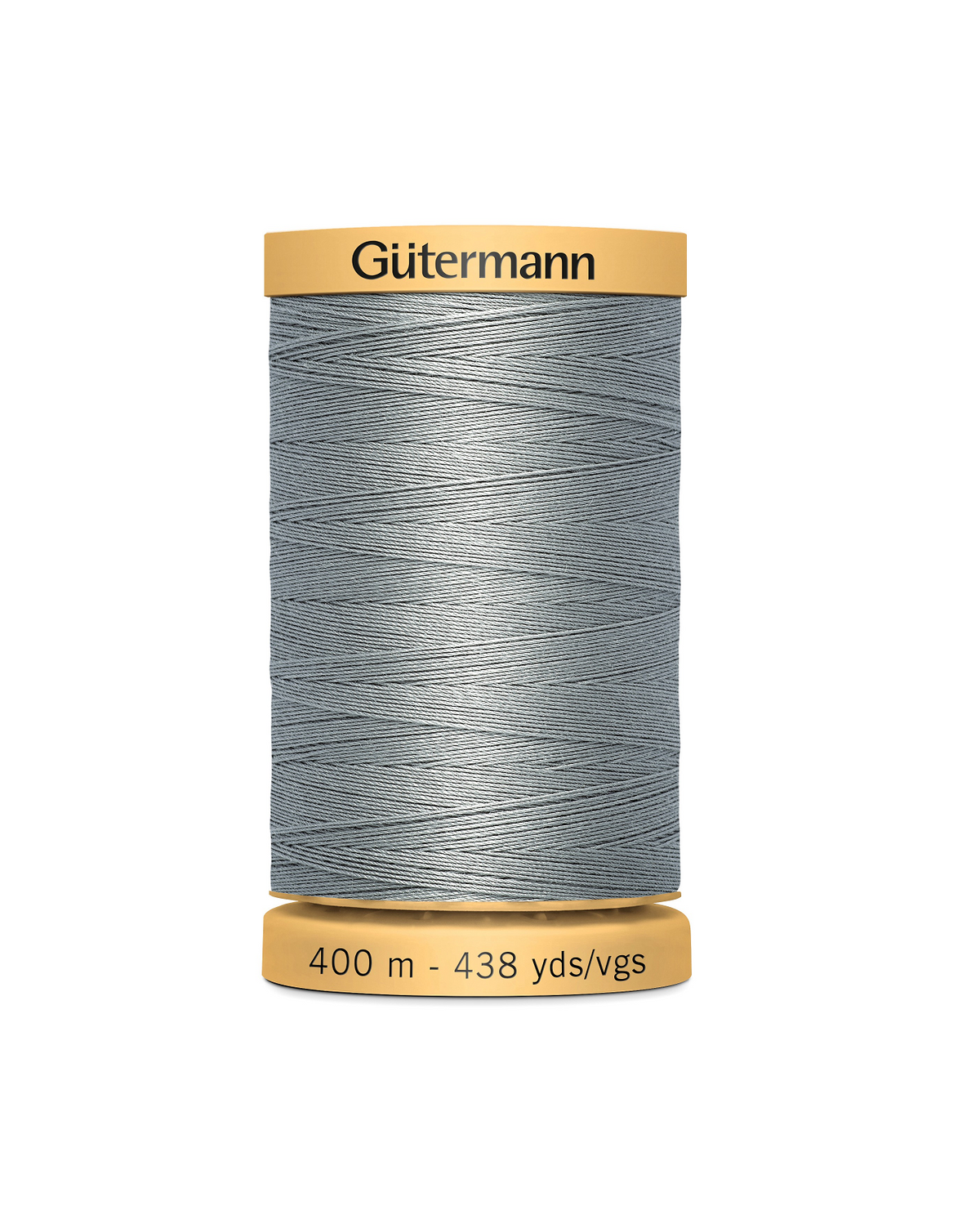 Gütermann cotton thread, 400m spool, grey