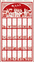 Scandi Village Advent Calendar Panel