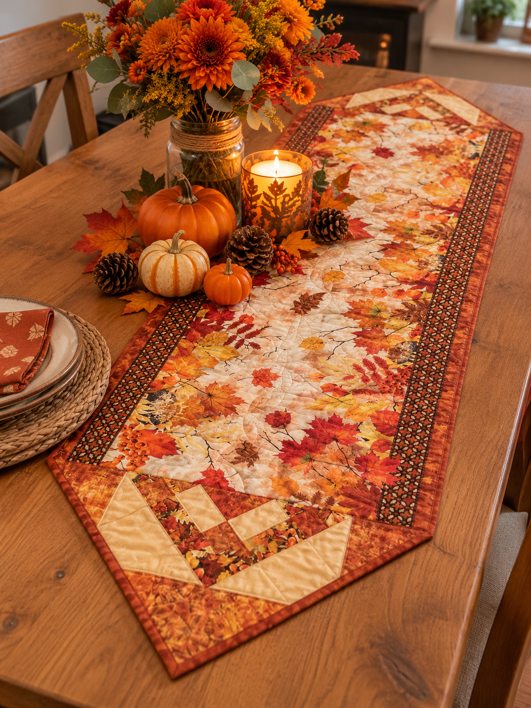 Autumn Celebration Table Runner Kit