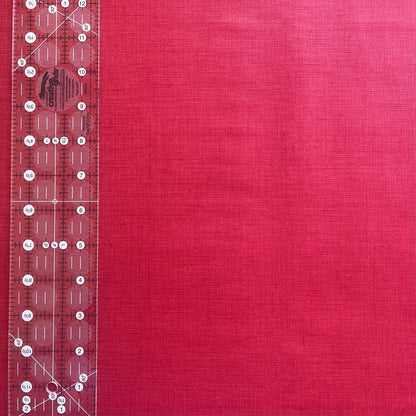 French General - Red Texture Fabric