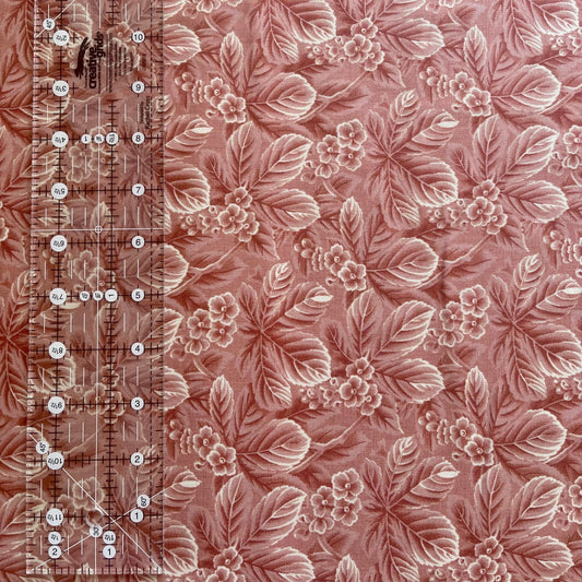 French General - Chateau de Chantilly - Pink Floral Fabric