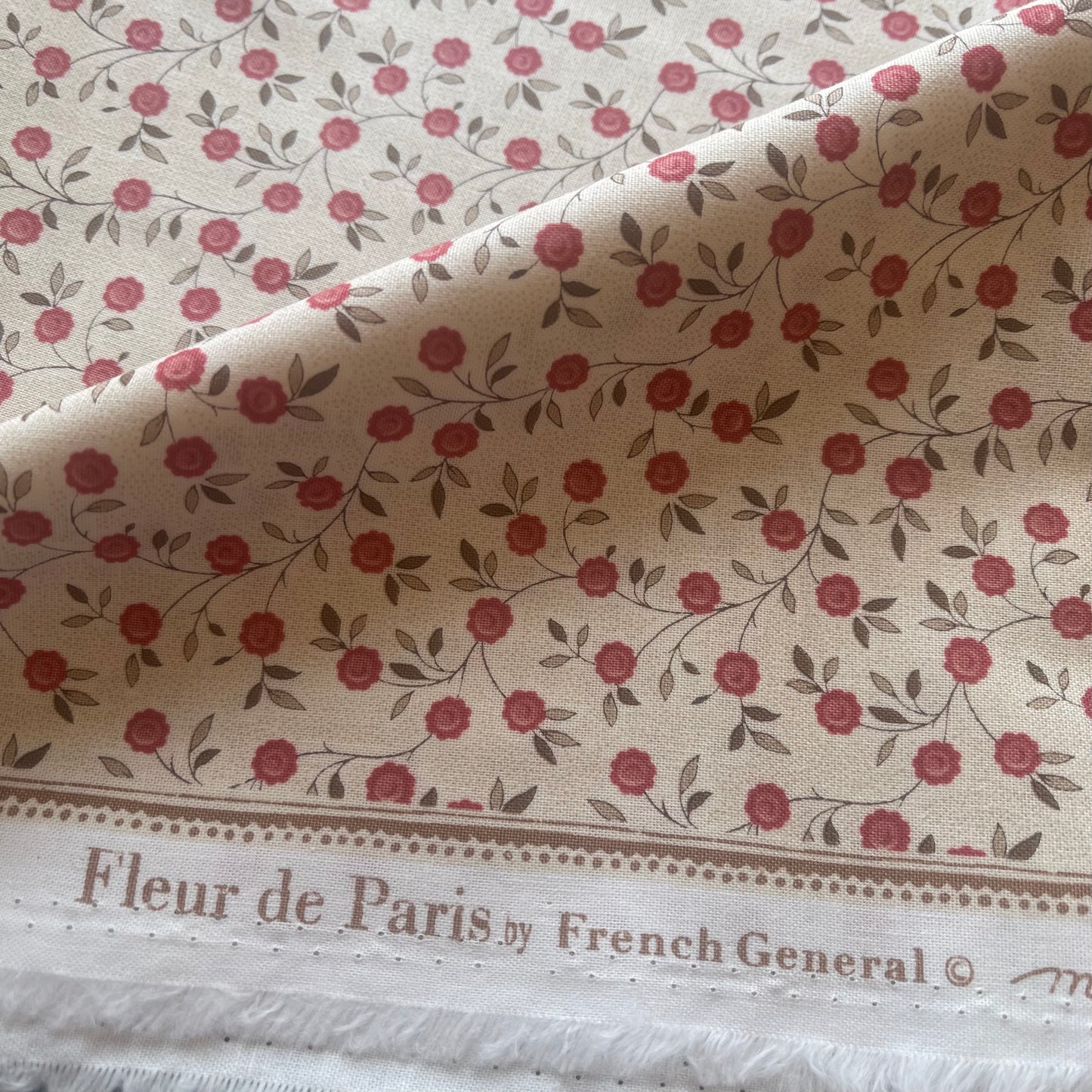 French General - Fleur de Paris - Topiare Pearl Fabric