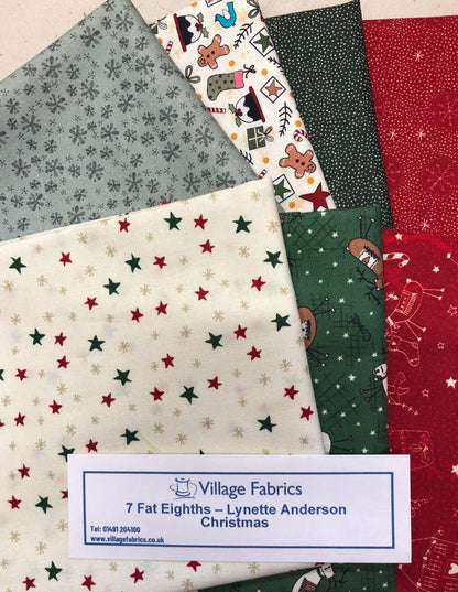 Lynette Anderson Fabric Packs - 7 Fat Eighths Pack