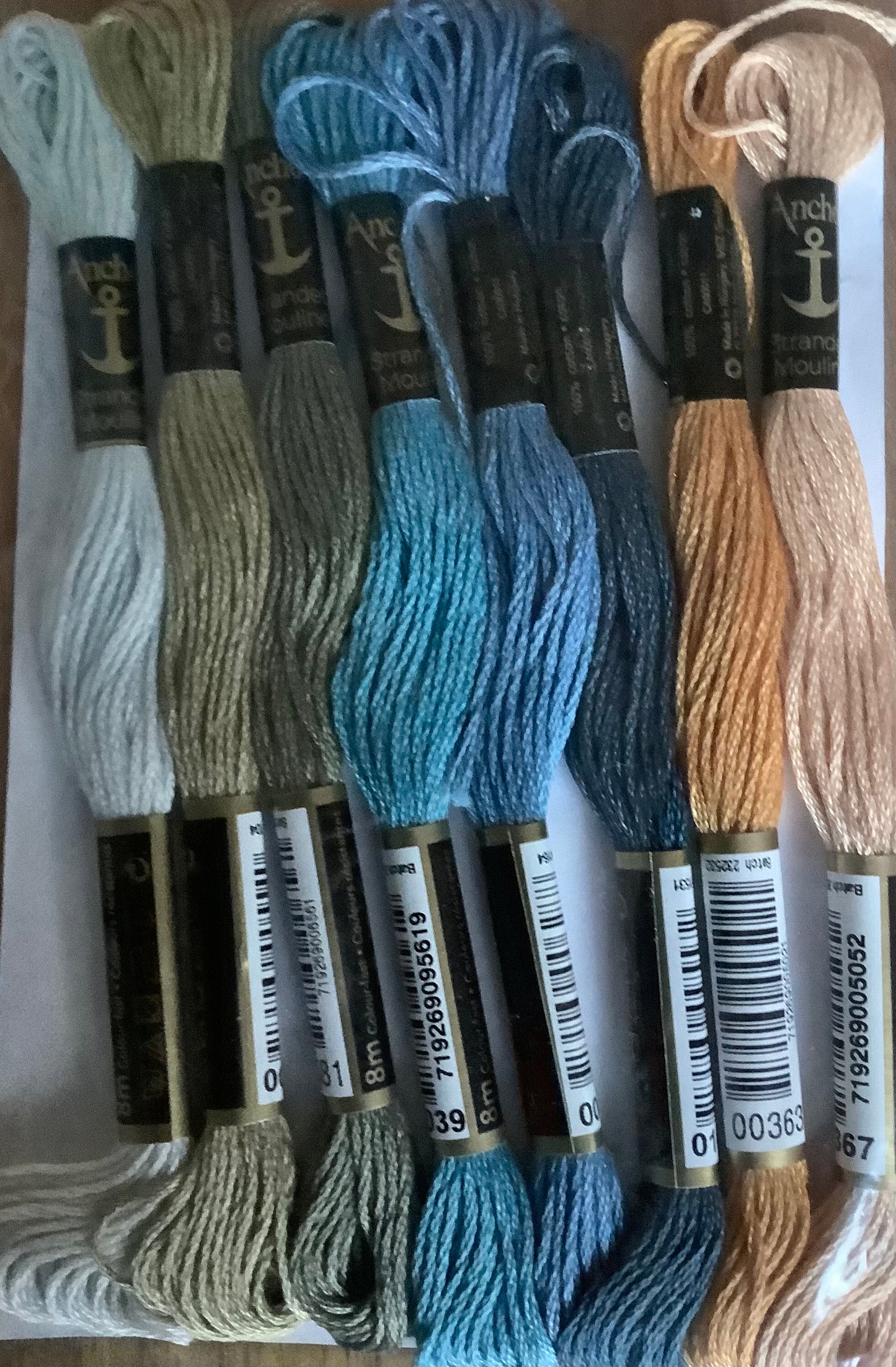 Anchor Threads - 8 Skein Pack