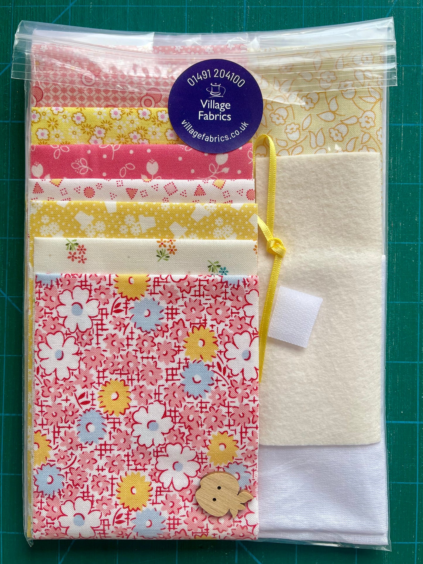 Hexagon Sewing Pouch Kit