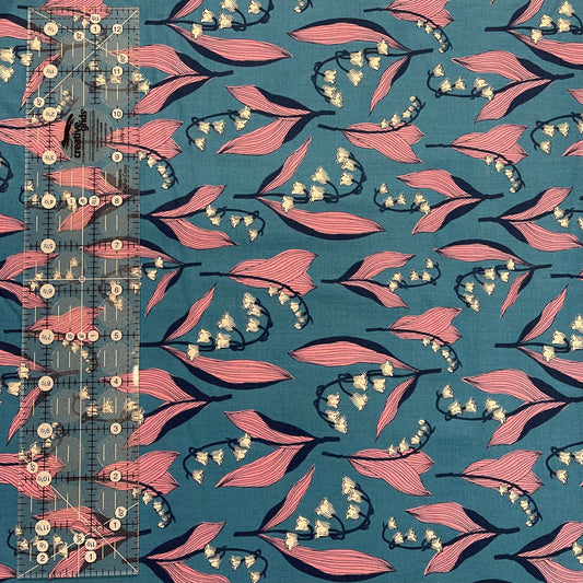 Ruby Star Society - Verbena - Blue Floral Fabric