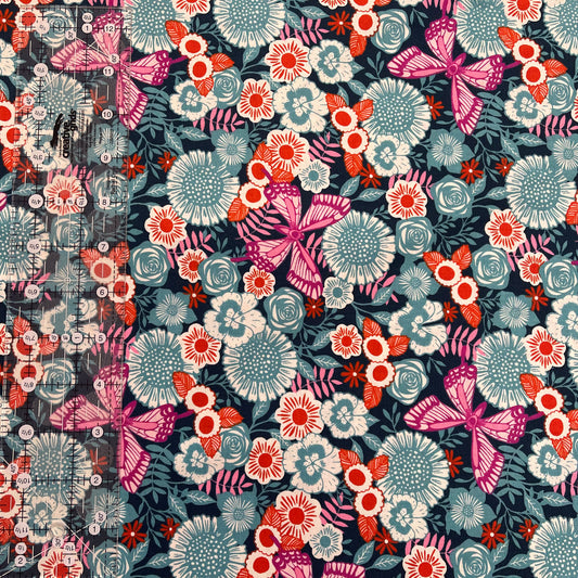 Ruby Star Society - Backyard - Floral Fabric