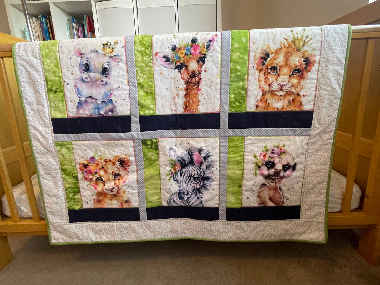 Floral Safari Quilt Kit