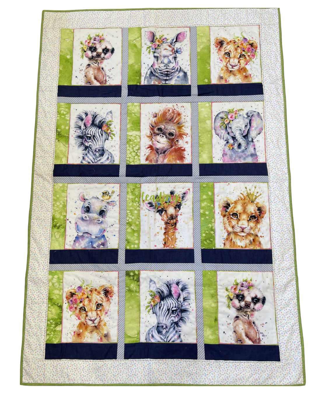 Floral Safari Quilt Kit