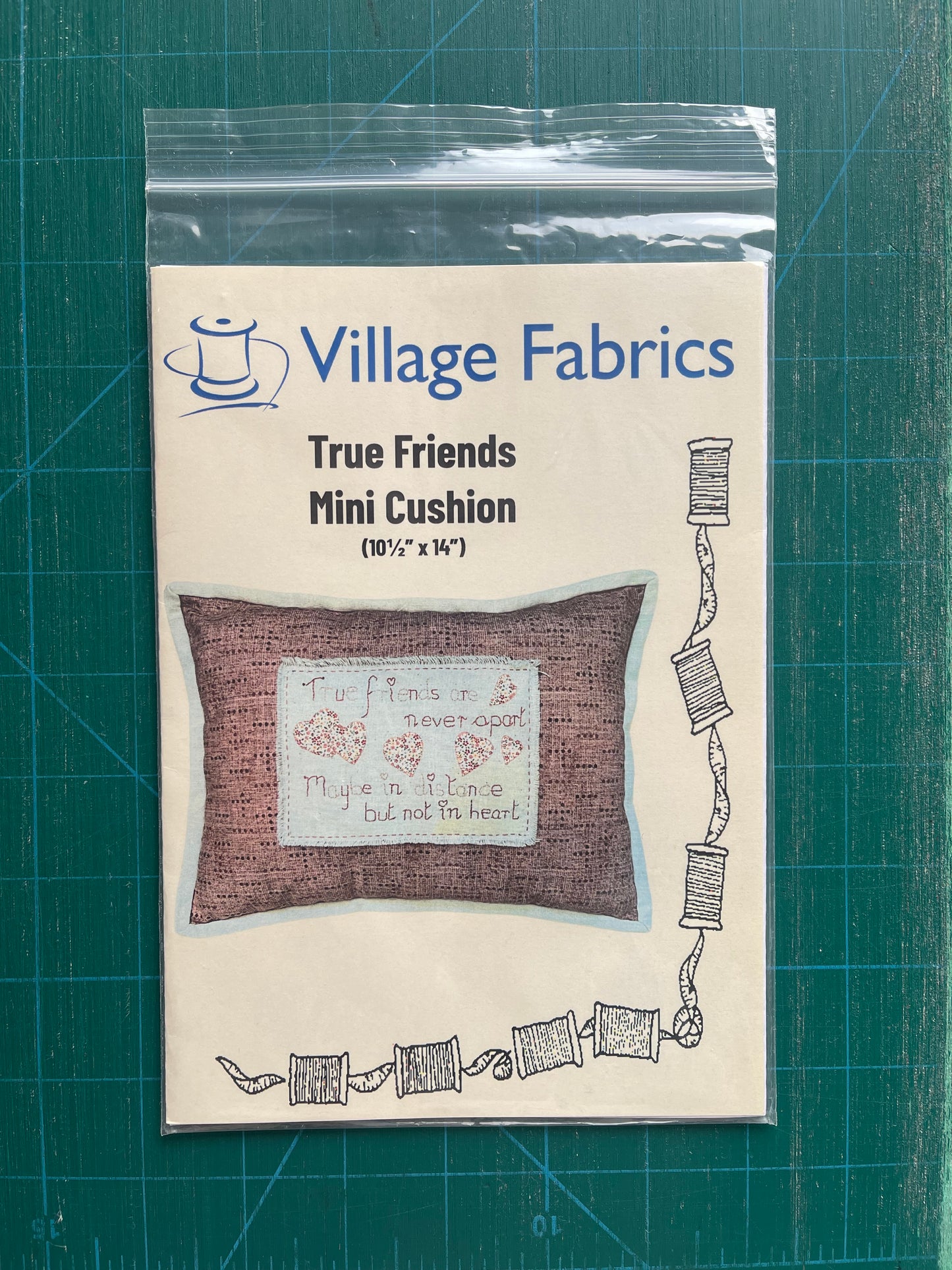 True Friends Mini Cushion Pattern