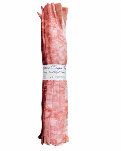 Starr Fabrics Hand-Dyed 6 Fat Quarter Yard Fabric Packs